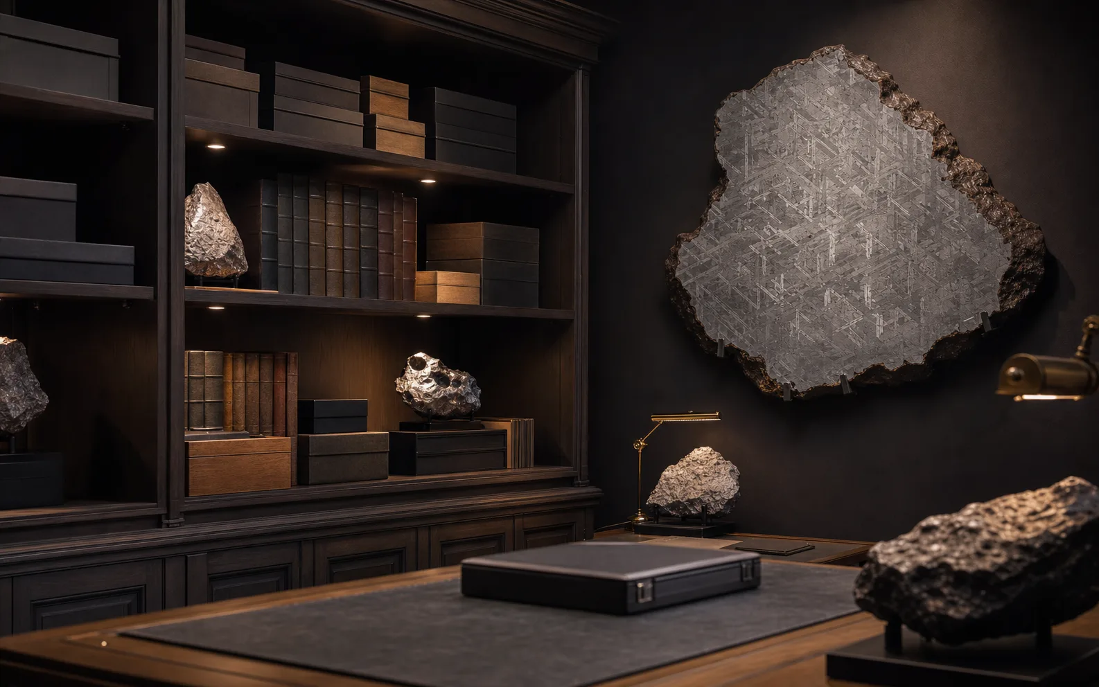 The Quant Service AI study and specimen room